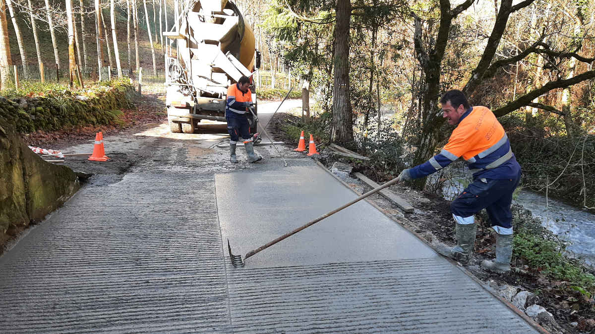 Arreglo de caminos - Excavaciones Bergaretxe